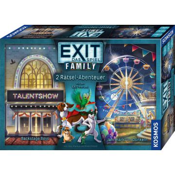 EXIT® - Das Spiel - Family 2 - Backstage Boys/Jahrmarkt im Dunkeln