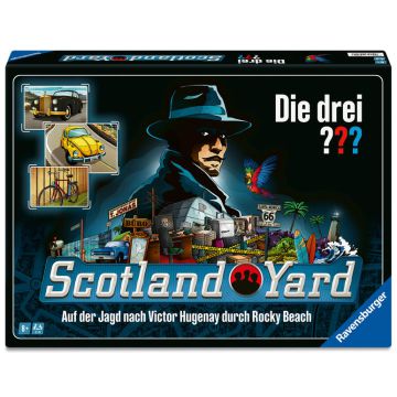 Die drei ??? Scotland Yard - Gesellschaftsspiel & Brettspiel ab 8 Jahre