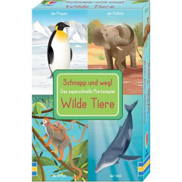 Schnapp und weg! Das superschnelle Kartenspiel: Wilde Tiere