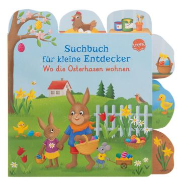 Suchbuch für kleine Entdecker. Wo die Osterhasen wohnen