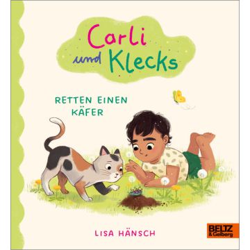 Carli und Klecks retten einen Käfer