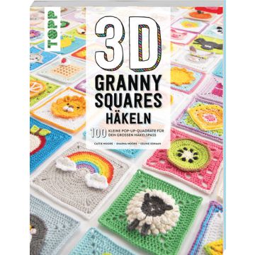 3D Granny Squares häkeln