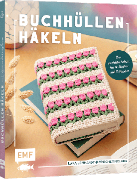 Buchhüllen häkeln – mit crochetinglara