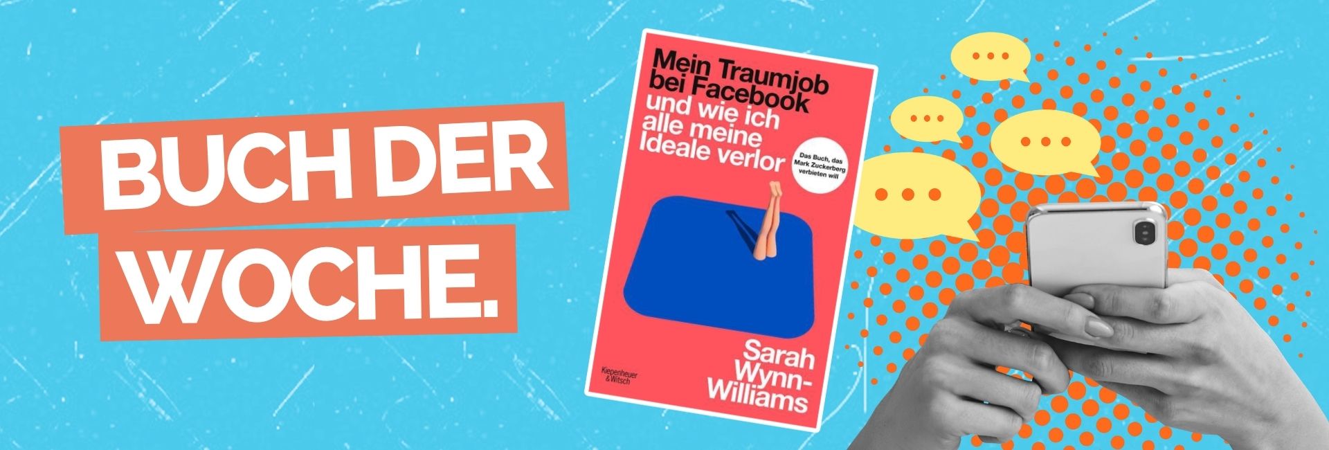 Buch der Woche: Mein Traumjob bei Facebook und wie ich alle meine Ideale verlor von Sarah Wynn-Williams