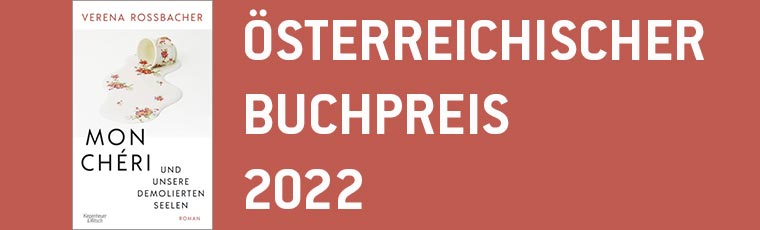 Verena Roßbacher erhält den Österreichischen Buchpreis 2022